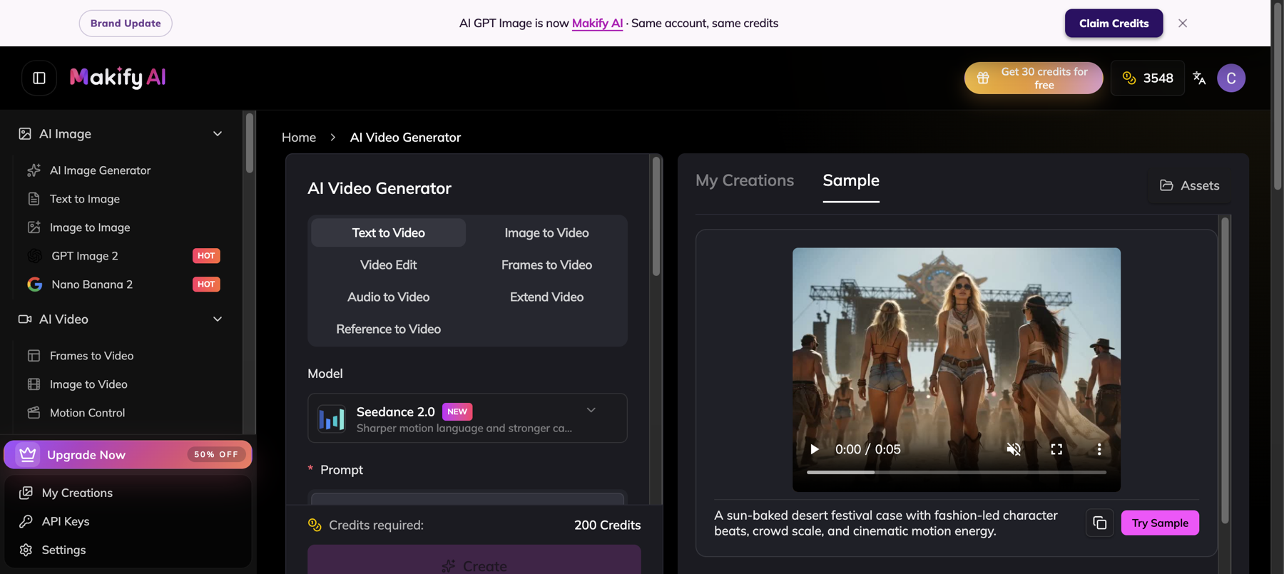 Makify AI - AI Creative Platform product screenshot 3 of 3